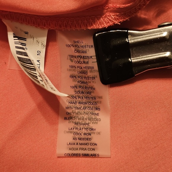 Vince Camuto Women Dress Size 10 Fits Medium Midi Floral Round Neck Short Sleeve - Picture 8 of 9